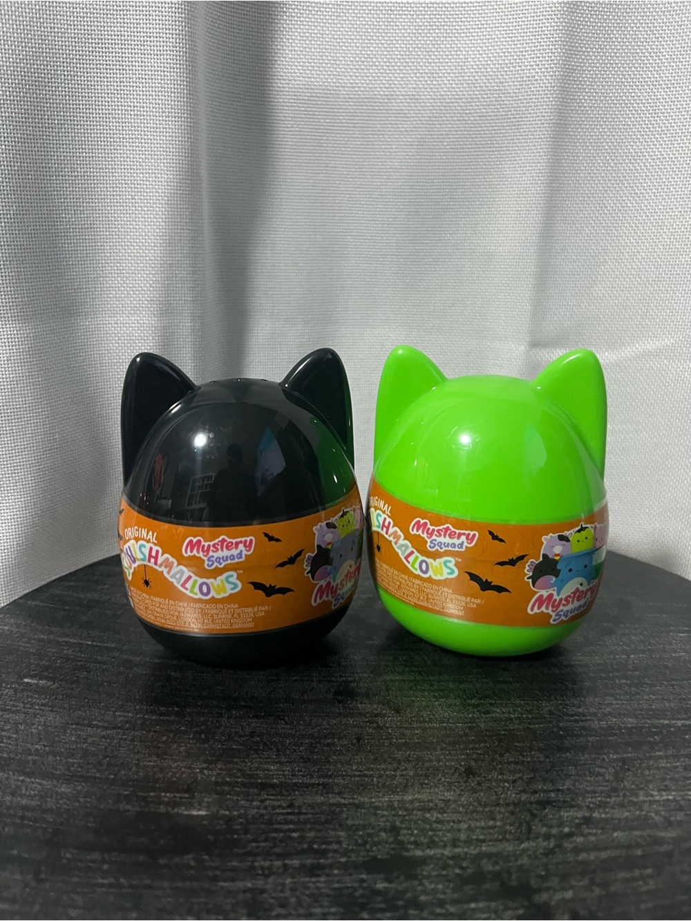 New Lot of 2 Squishmallow Halloween Mystery Squad Capsules Squishmallows